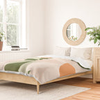 Freya's flower - greenery Duvet Cover Gallery Image 2