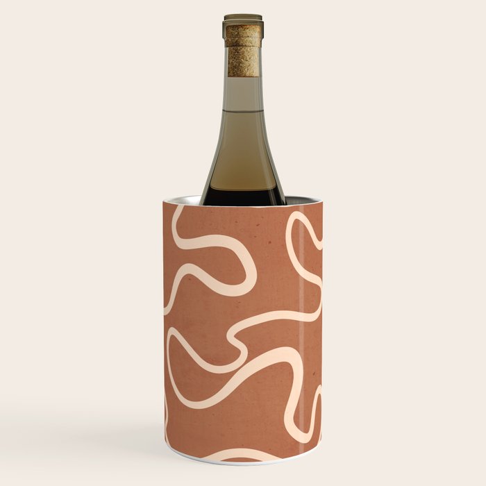 Abstract line art 245 Wine Chiller Gallery Image 1