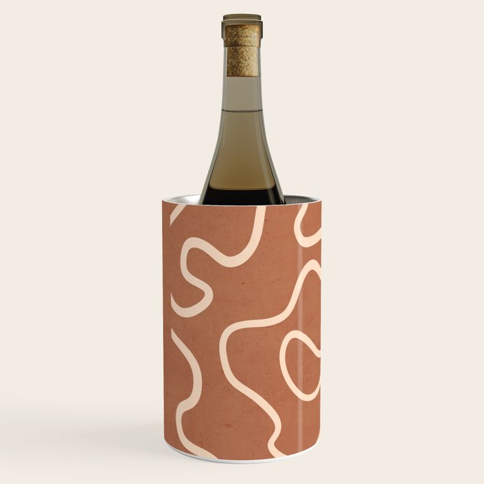 Abstract line art 245 Wine Chiller Gallery Image 2