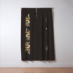 Year of the Snake - 2025 Calendar - Black Window Curtain Gallery Image 3