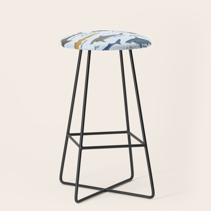 Shark Species Identification Chart Stool Gallery Image 1