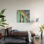 New Orleans Colorful Porch Wood Wall Art Gallery Image 2