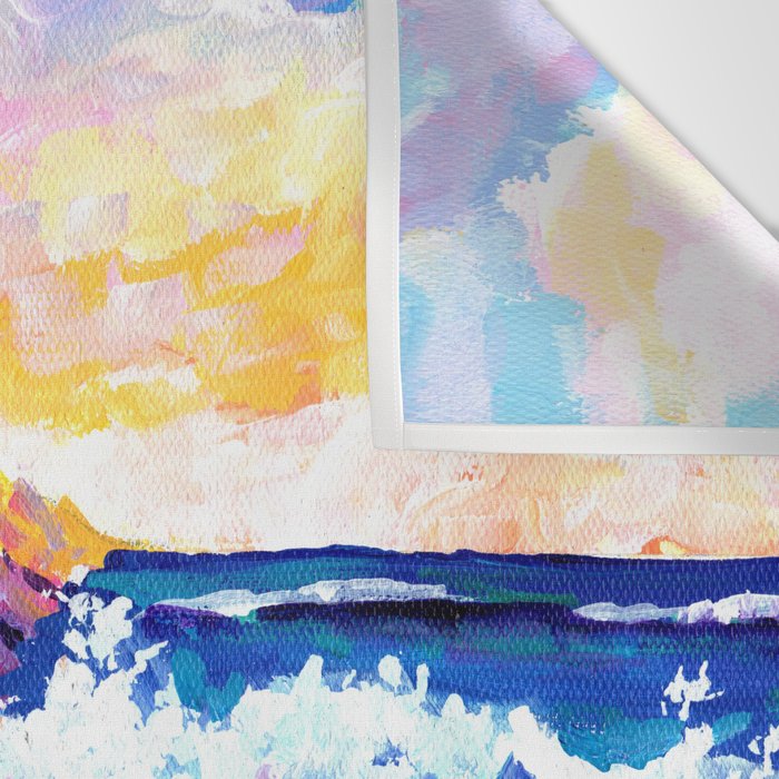 Tropical Na Pali Coast 2 Wall Tapestry Gallery Image 3