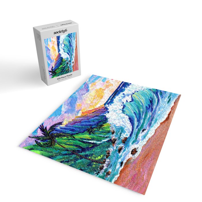 Tropical Na Pali Coast 2 Jigsaw Puzzle Gallery Image 2