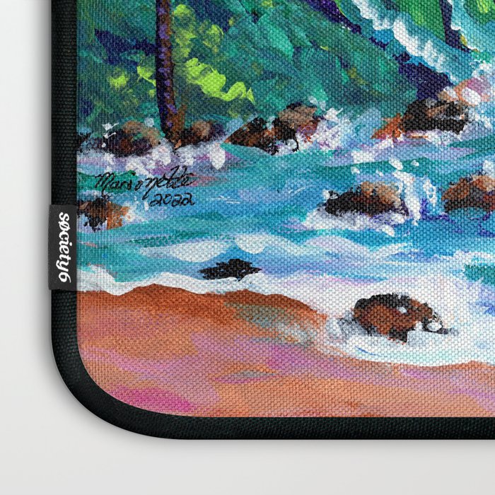 Tropical Na Pali Coast 2 Laptop Sleeve Gallery Image 3