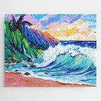 Tropical Na Pali Coast 2 Jigsaw Puzzle Gallery Image 1