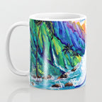 Tropical Na Pali Coast 2 Coffee Mug Gallery Image 3
