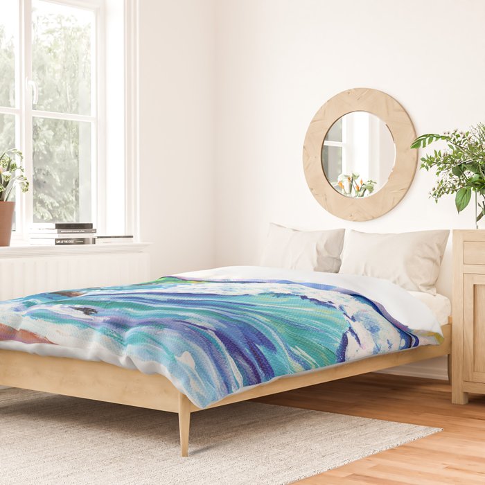 Tropical Na Pali Coast 2 Duvet Cover Gallery Image 2