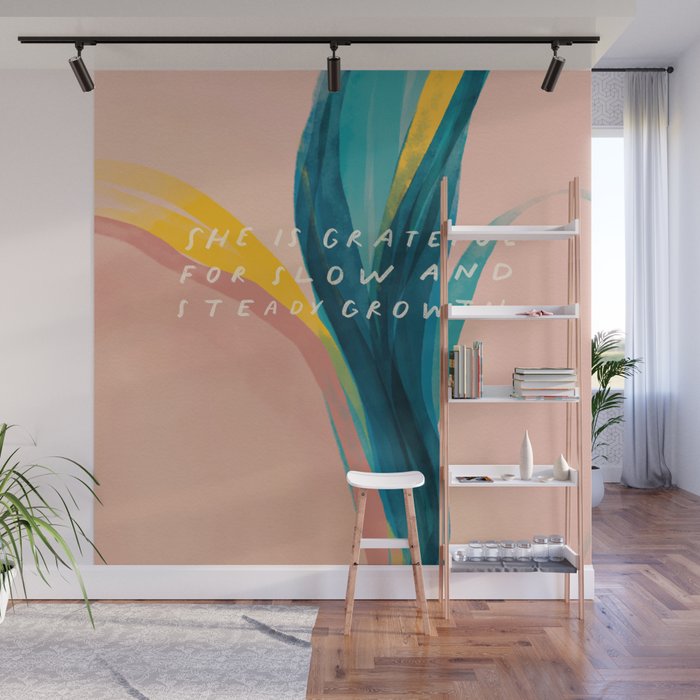 She Is Grateful Wall Mural Gallery Image 1