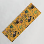Vintage Chinoiserie Monkey Garden Party Yoga Mat Gallery Image 1