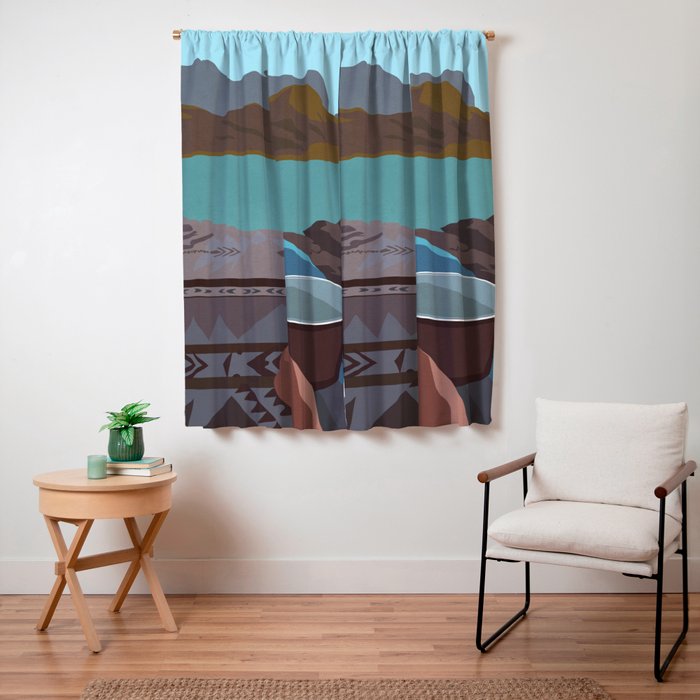 Place out of time Window Curtain Gallery Image 3