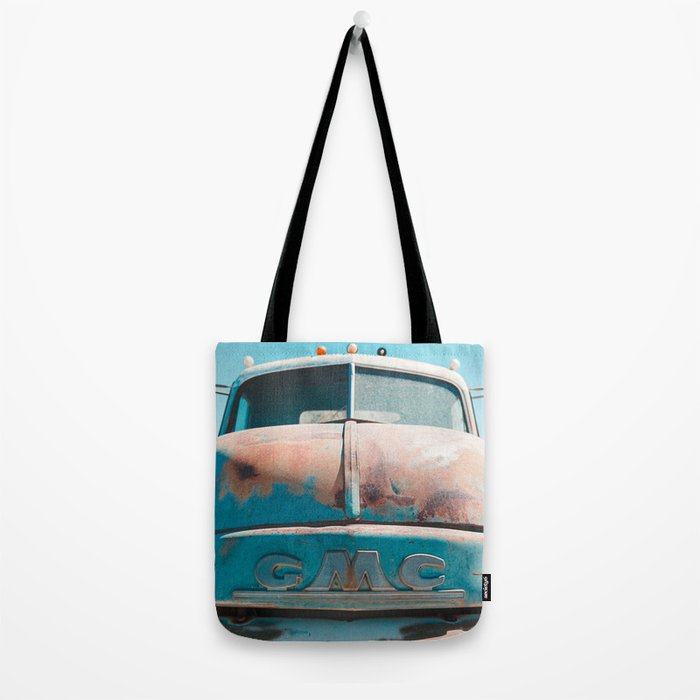 Vintage Truck in Joshua Tree Tote Bag Gallery Image 2