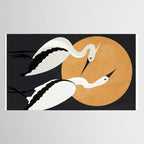 Two Abstract Birds I Tablecloth Gallery Image 2