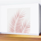 Blush Pink Palm Leaves Dream - Cali Summer Vibes #1 #tropical #decor #art #society6 Wall Mural Gallery Image 2