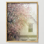 Cottage and Magnolias Serving Tray Gallery Image 1