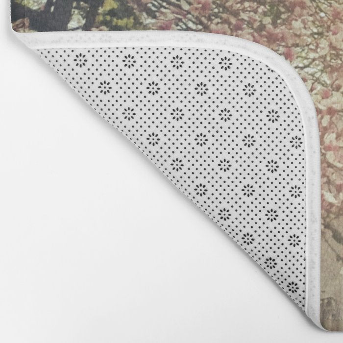 Cottage and Magnolias Bath Mat Gallery Image 2