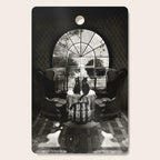 Room Skull B&W Cutting Board Gallery Image 1