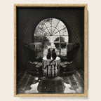 Room Skull B&W Serving Tray Gallery Image 1