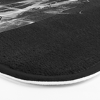 Room Skull B&W Bath Mat Gallery Image 3