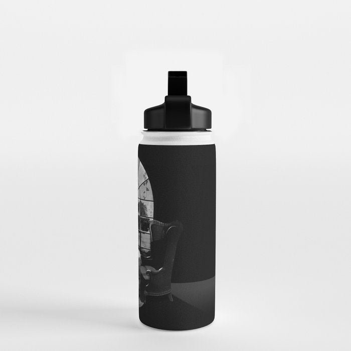 Room Skull B&W Water Bottle Gallery Image 2