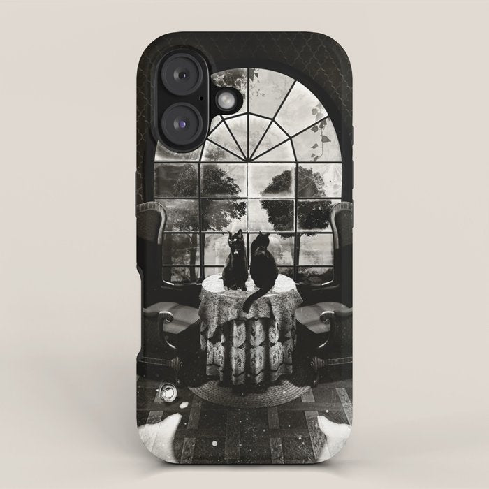 Room Skull B&W iPhone Case Gallery Image 1