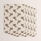 Cowboy Rodeo Bucking Bronco and Stars Wrapping Paper Gallery Image 3