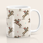Cowboy Rodeo Bucking Bronco and Stars Coffee Mug Gallery Image 1