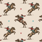 Cowboy Rodeo Bucking Bronco and Stars Coffee Mug Gallery Image 2