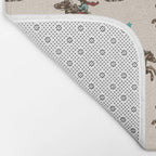 Cowboy Rodeo Bucking Bronco and Stars Bath Mat Gallery Image 2
