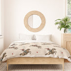 Cowboy Rodeo Bucking Bronco and Stars Duvet Cover Gallery Image 3