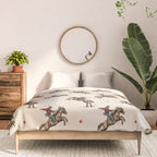 Cowboy Rodeo Bucking Bronco and Stars Comforter Gallery Image 3