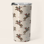 Cowboy Rodeo Bucking Bronco and Stars Travel Mug Gallery Image 3