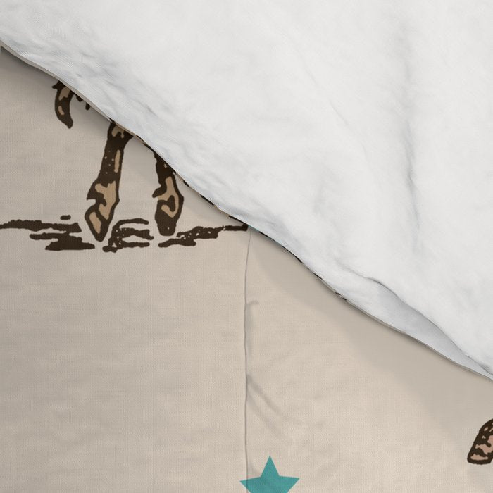 Cowboy Rodeo Bucking Bronco and Stars Comforter Gallery Image 4