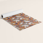 Celestial Sunset Leopard Cubs Yoga Mat Gallery Image 2
