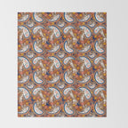 Celestial Sunset Leopard Cubs Throw Blanket Gallery Image 2