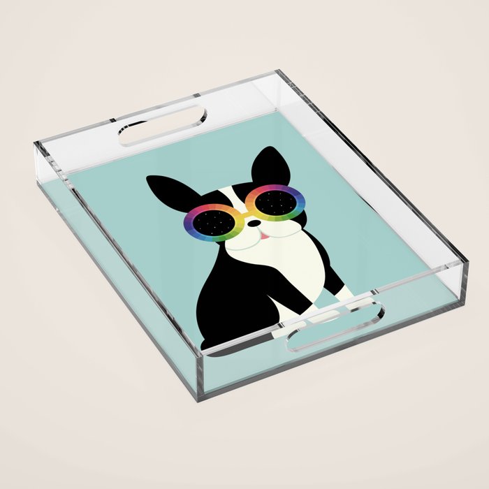 Work Hard Play Harder Acrylic Tray Gallery Image 1