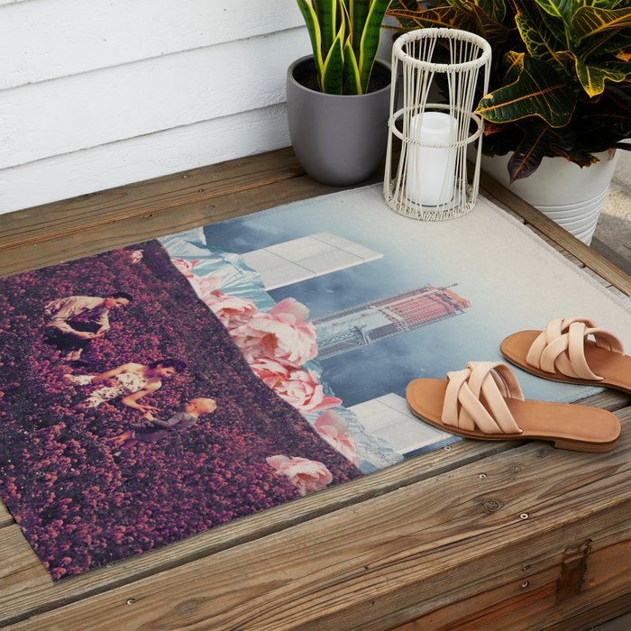 Struggling Not to Forget Outdoor Rug Gallery Image 2