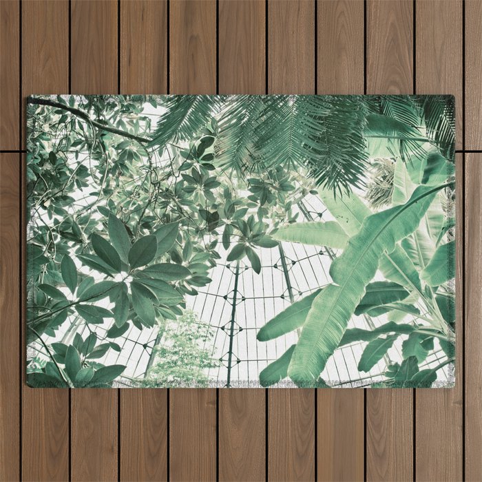 Tropical Greenhouse #2 Outdoor Rug Gallery Image 1
