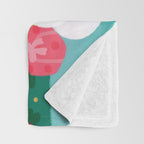 Christmas bichon frise 2 Throw Blanket Gallery Image 3