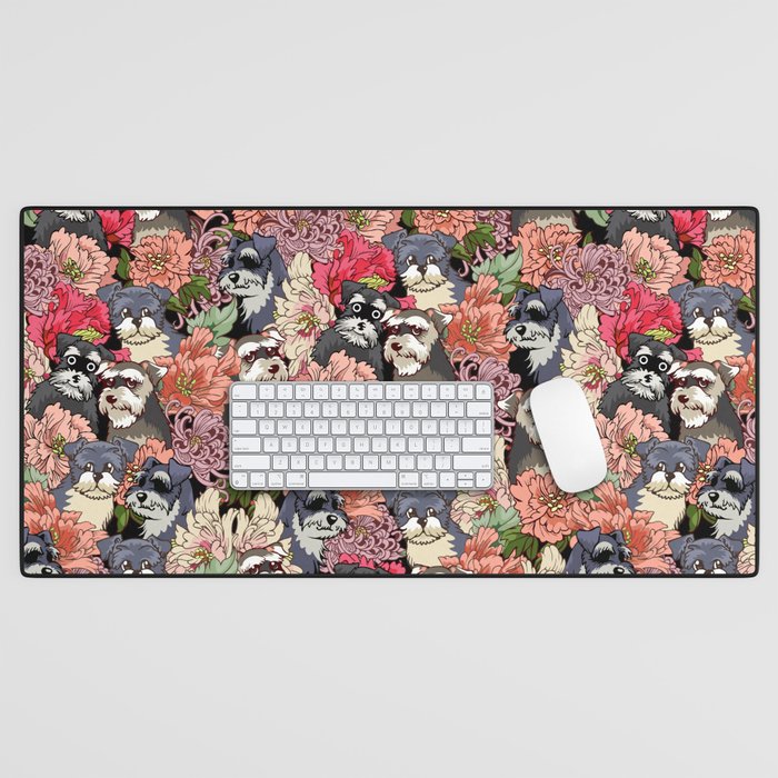 Because Schnauzers Desk Mat Gallery Image 1