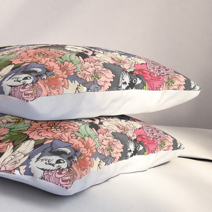 Because Schnauzers Pillow Sham Gallery Image 3