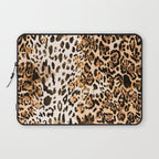 Pattern Leopard Laptop Sleeve Gallery Image 1