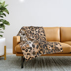 Pattern Leopard Throw Blanket Gallery Image 1