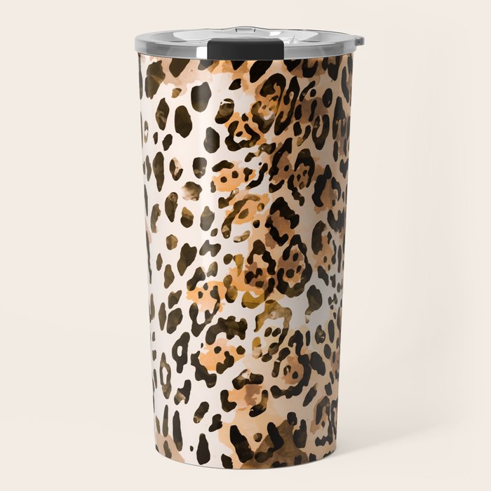 Pattern Leopard Travel Mug Gallery Image 1