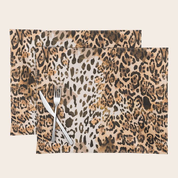 Pattern Leopard Placemat Gallery Image 1