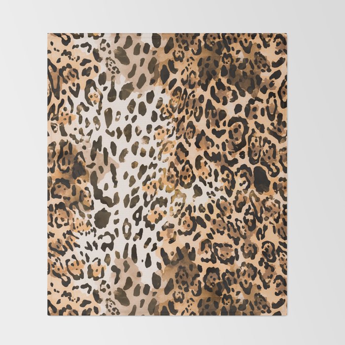 Pattern Leopard Throw Blanket Gallery Image 2