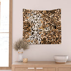 Pattern Leopard Wall Tapestry Gallery Image 2