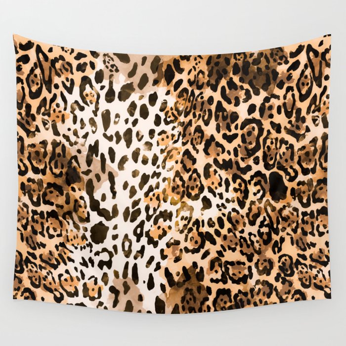 Pattern Leopard Wall Tapestry Gallery Image 4
