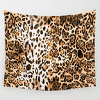 Pattern Leopard Wall Tapestry Gallery Image 4