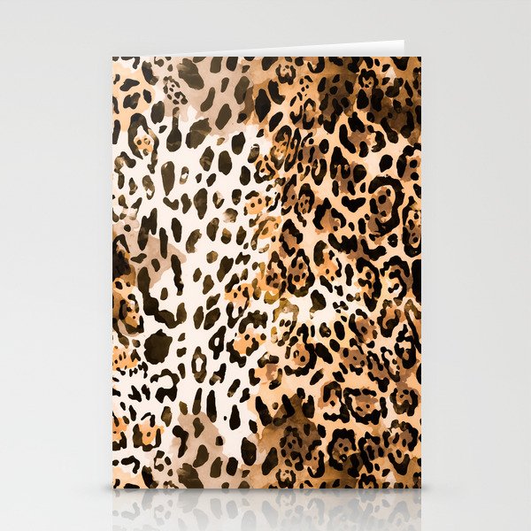 Pattern Leopard Stationery Card Gallery Image 2